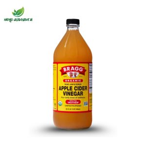 6 BRAGG Organic Apple Cider Vinegar (Raw)(1litre)
